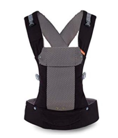 gray and black baby carrier